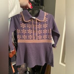 Girls sweater dress
